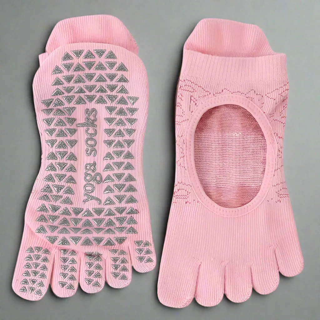 CoralBreezeWomen's Yoga & Pilates Grip Socks