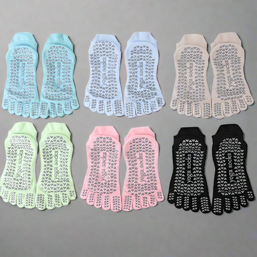 CoralBreezeWomen's Yoga & Pilates Grip Socks