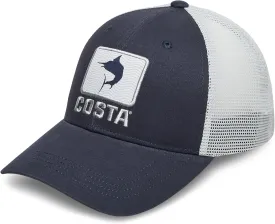 Costa Del Mar Men's Marlin Waves Trucker Hat