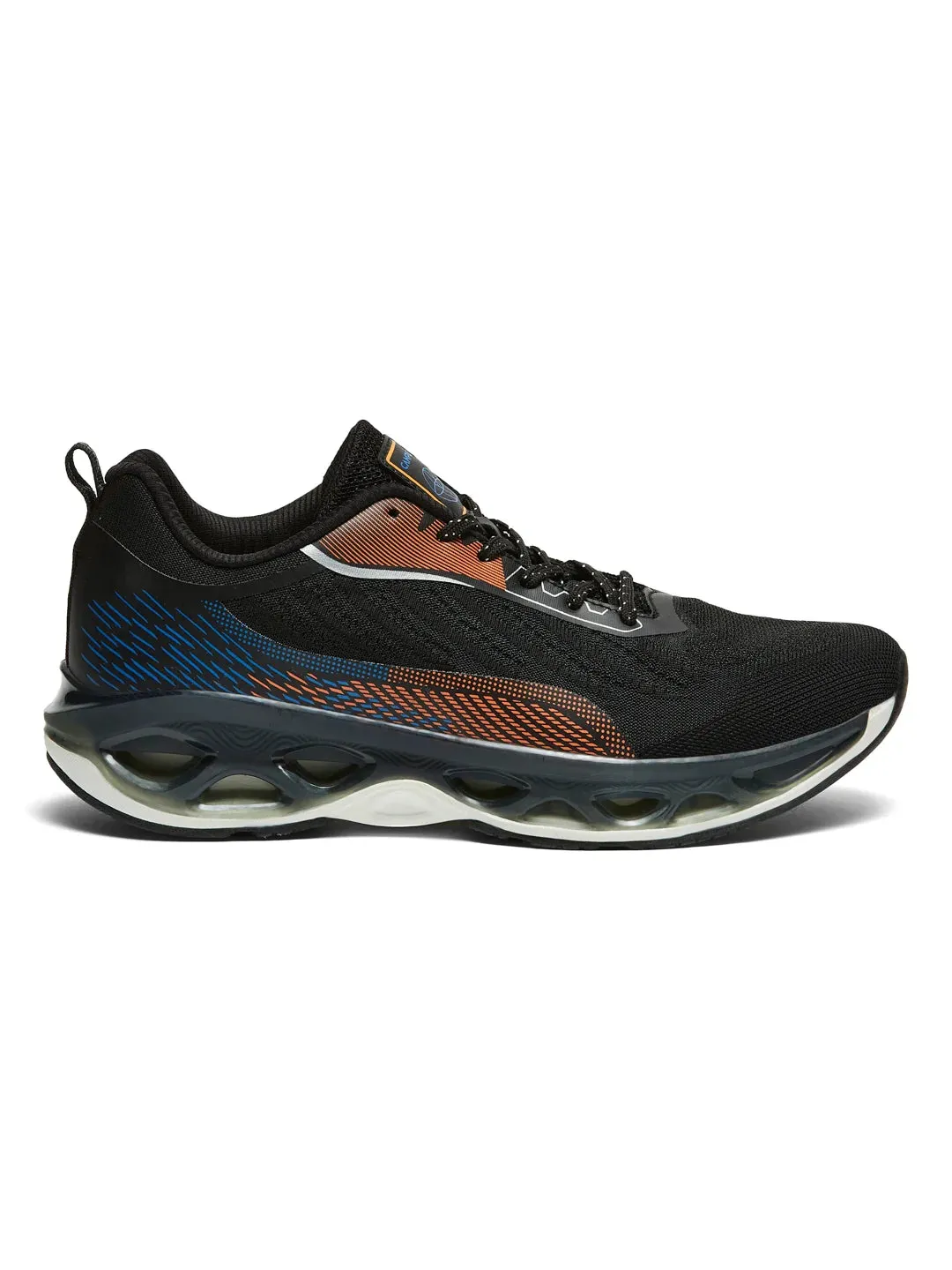 CRASH Black Men's Running Shoes
