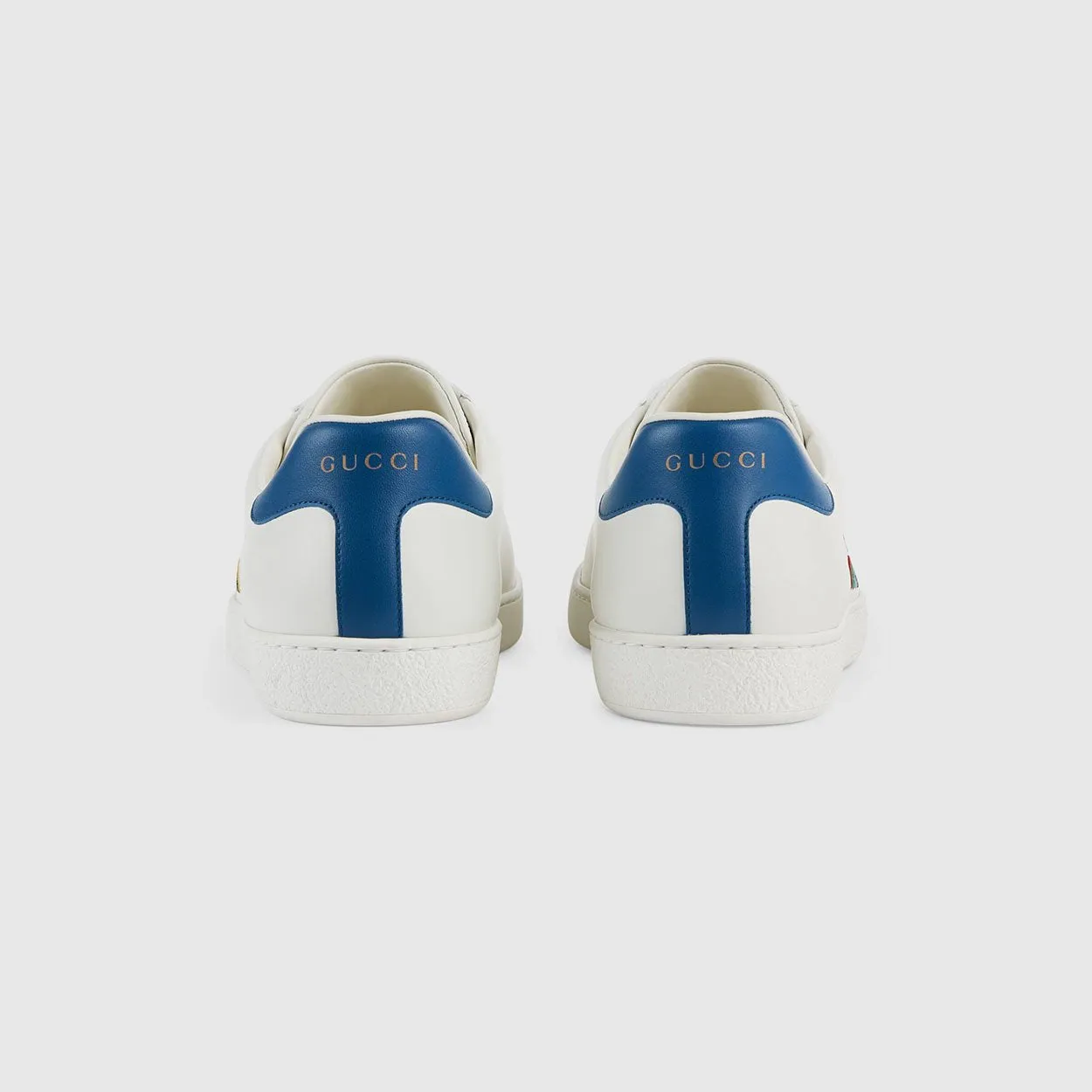 Gucci Ace Sneakers Tennis Men's Shoes White Tennis Sewed Calf-Skin Leather Casual