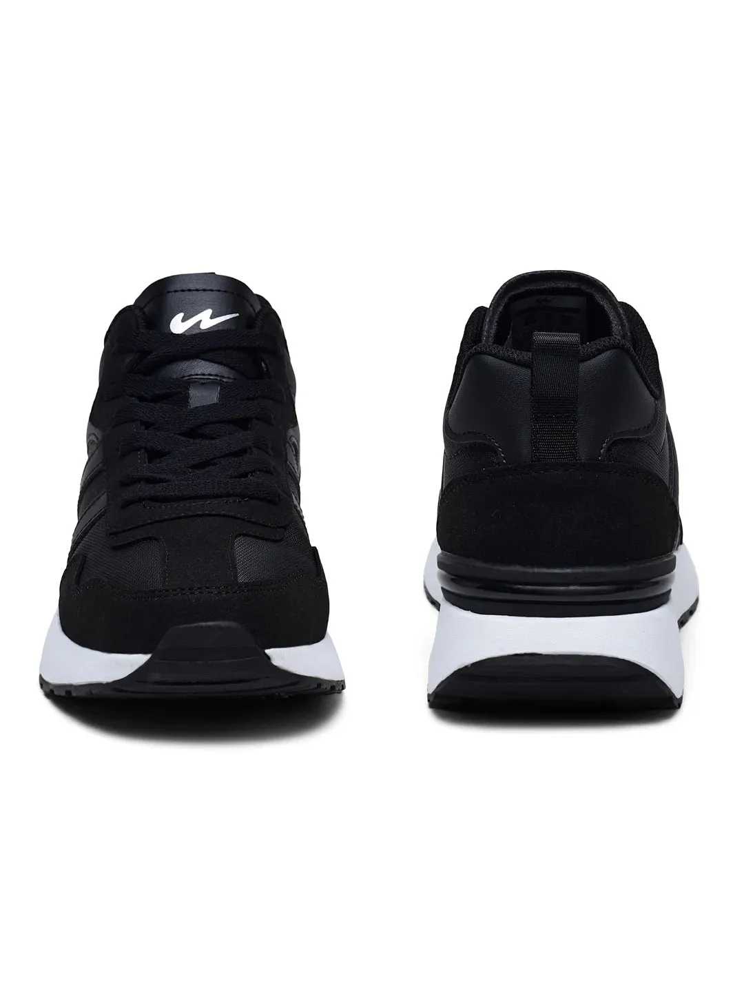 HINGE Black Men's Sneakers