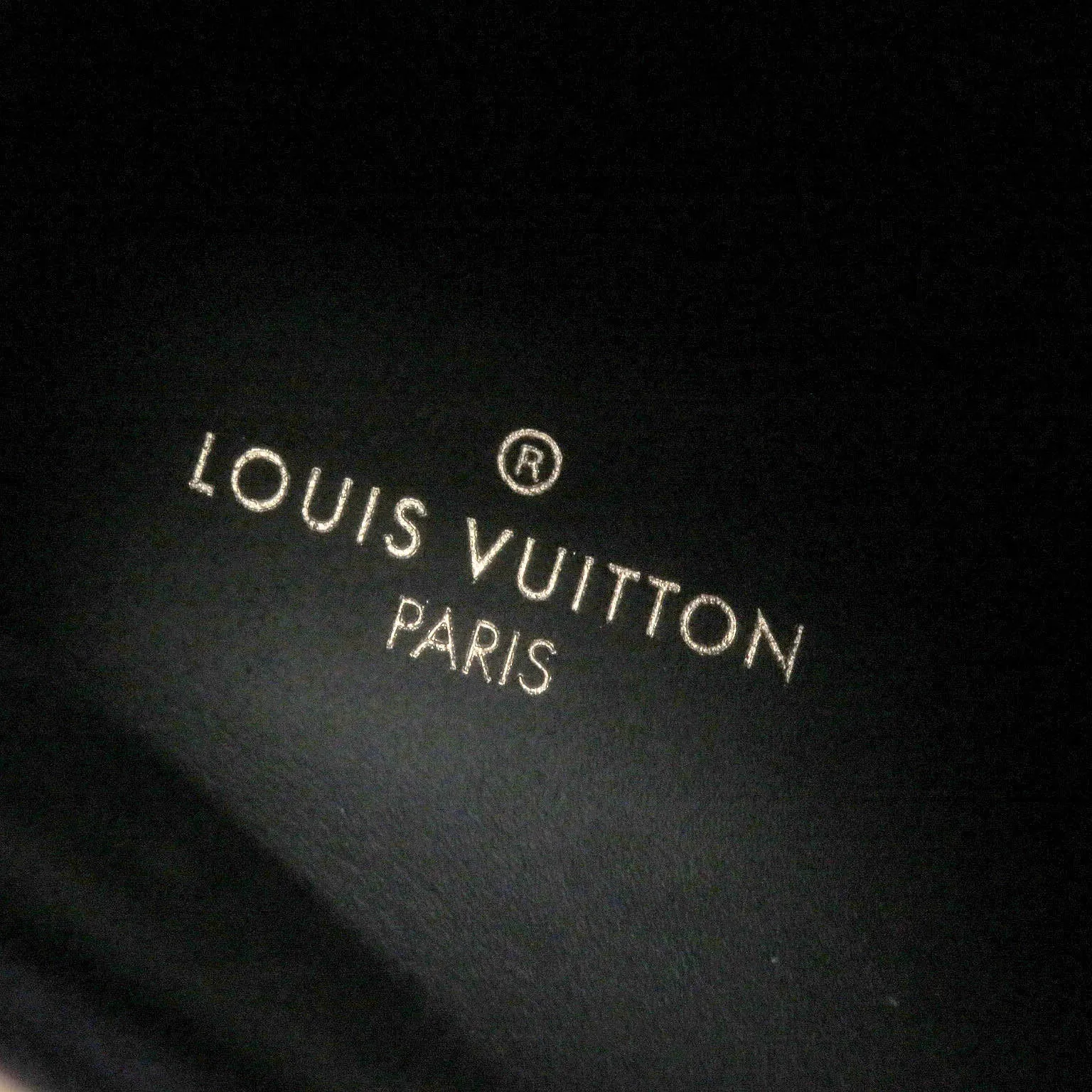 LOUIS VUITTON High cut sneakers Suede leather Navy Tattoo line 7