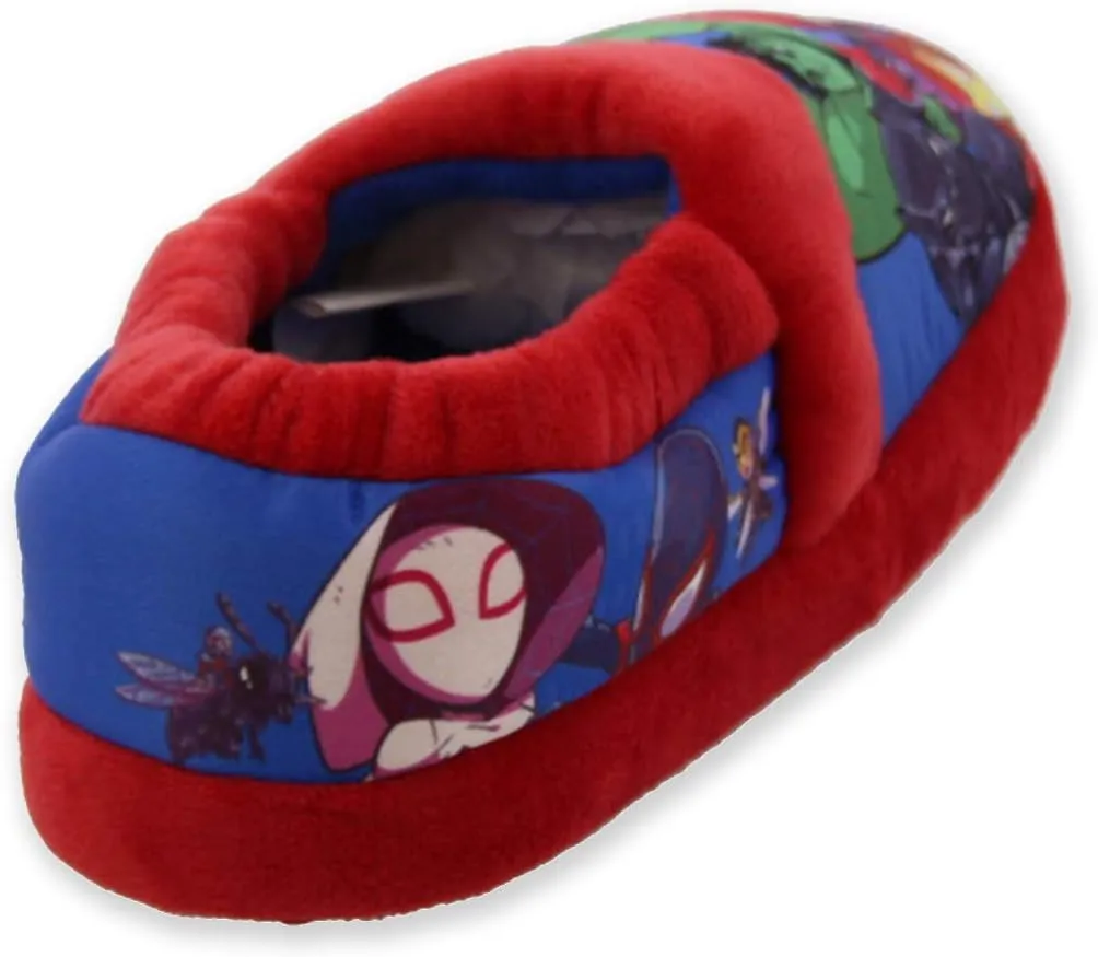 Marvel Avengers Superhero Boys Toddler Plush Aline Slippers
