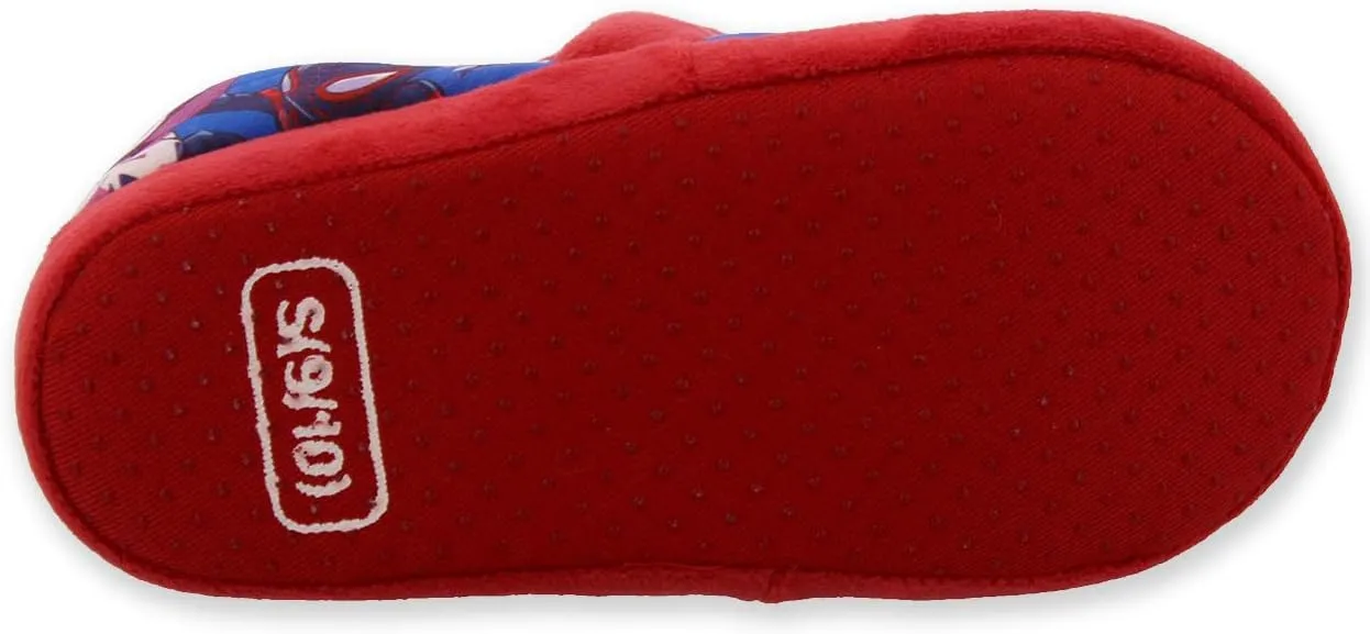 Marvel Avengers Superhero Boys Toddler Plush Aline Slippers