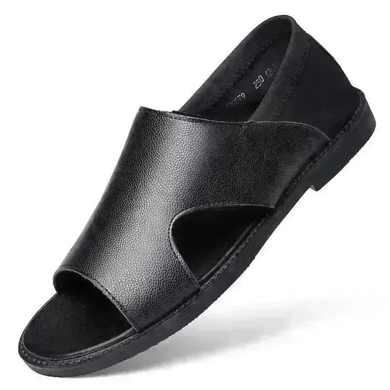 Men's Sandals Summer Men's Casual Soft Bottom Non-slip Wear-resistant And Deodorant Beach