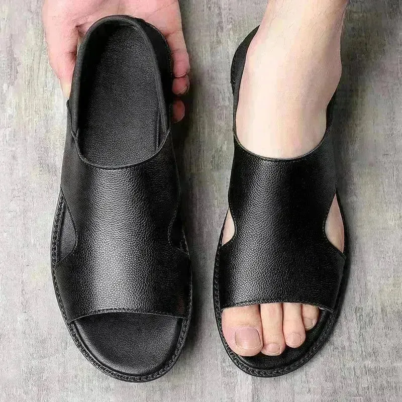 Men's Sandals Summer Men's Casual Soft Bottom Non-slip Wear-resistant And Deodorant Beach