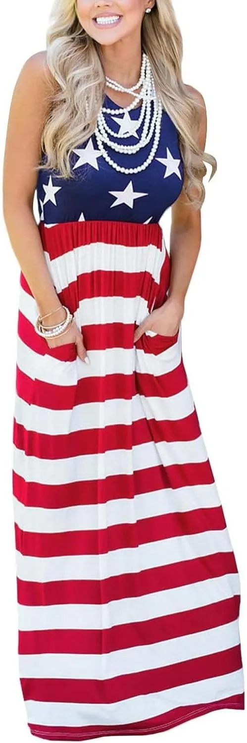 Mommy and Me Boho Floral Family Matching Maxi Dress with Pocket for Mother's Day