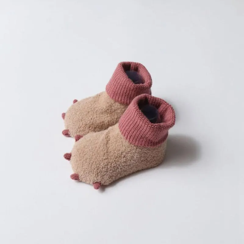Non-Slip Socks with Paws for Toddlers
