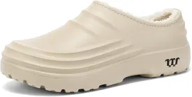 Non Slip Work Shoes for Women Men, Waterproof Slip Resistant Chef Clogs Shoes for Unisex-Adult, Ideal for Kitchen Garden Beach