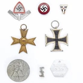 Original German WWII Badge Collection