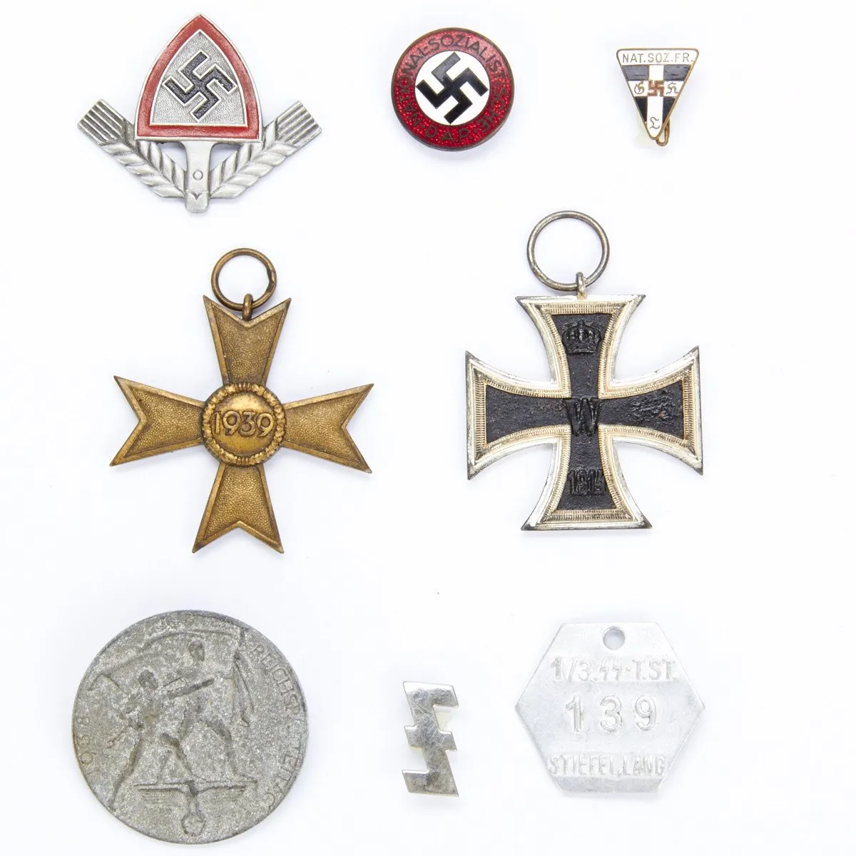 Original German WWII Badge Collection