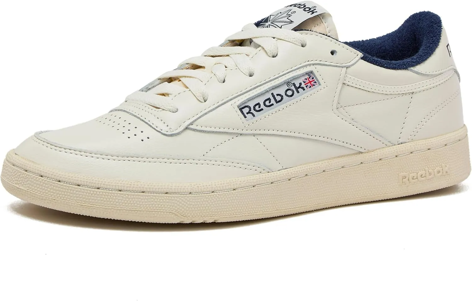 Reebok unisex-adult CLUB C 85 VINTAGE,CHALK/ALABAS/VECNAV,6