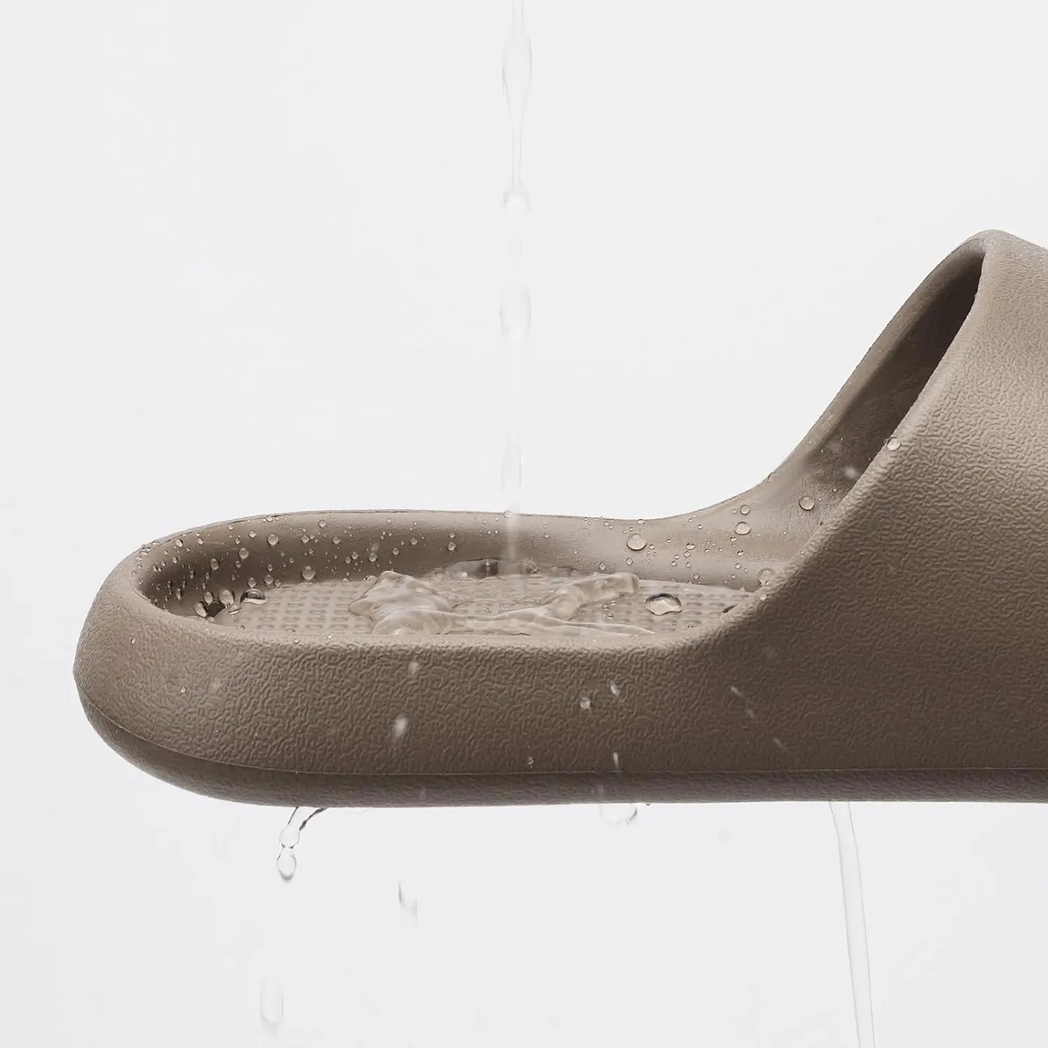 Shower Shoes for Women and Men Massage Slide Sandals Soft Cushioned Anti-Slip Pool Slides Comfort Quick Drying with Drain Holes Bathroom Slippers