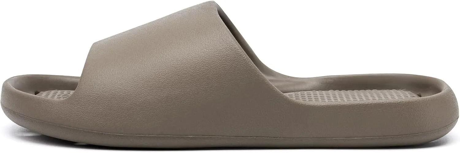 Shower Shoes for Women and Men Massage Slide Sandals Soft Cushioned Anti-Slip Pool Slides Comfort Quick Drying with Drain Holes Bathroom Slippers